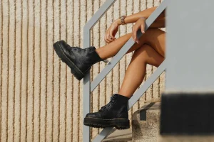 Mujer Dr. Martens Botines^Botines De Plataforma Jadon