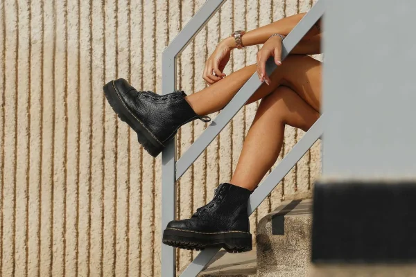 Mujer Dr. Martens Botines^Botines De Plataforma Jadon