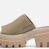 Mujer Timberland Zuecos Y Mules^Mules De Tacon Everleigh Slide Sandal