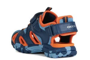 Niña Geox Sandalias^Sandalias Con Tiras Ajustables J Borealis Boy