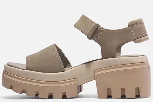 Mujer Timberland Sandalias^Sandalias De Tacon Everleigh 2 Strap Sandal