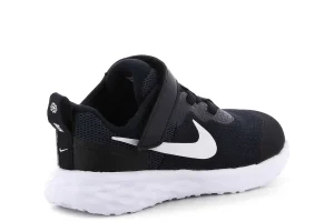 Niña Nike Zapatillas^Zapatillas Con Tiras Ajustables Dd1094/003 Negro Blanco Aa