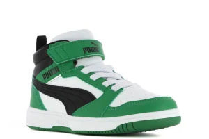 Niña Puma Zapatillas^Zapatillas Con Tiras Ajustables Rebound V6 Mid