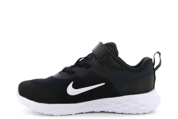 Niña Nike Zapatillas^Zapatillas Con Tiras Ajustables Dd1094/003 Negro Blanco Aa