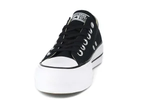Mujer Converse Zapatillas^Zapatillas De Plataforma 560250C/001 Black White