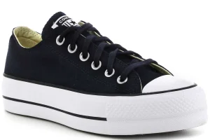 Mujer Converse Zapatillas^Zapatillas De Plataforma 560250C/001 Black White