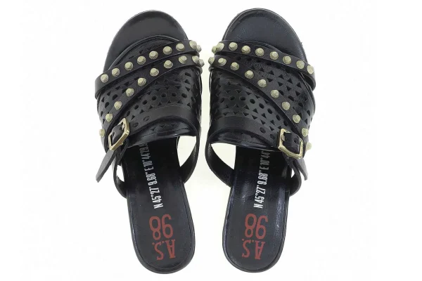 Mujer As98 Zuecos Y Mules^Zuecos De Tacon Alis