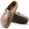 Mujer Birkenstock Zuecos Y Mules^Zuecos Planos Boston Leoi - Narrow